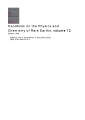 book Handbook on the Physics and Chemistry of Rare Earths