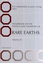 book Handbook on the Physics and Chemistry of Rare Earths, Volume Volume 28 