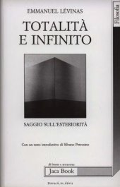 book Totalità e infinito. Saggio sull'esteriorità