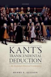 book Kant's Transcendental Deduction. An Analytical-historical Commentary