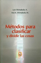 book Métodos para clasificar y dividir cosas