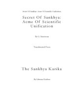 book Secrets of  Sankhya