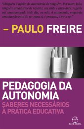 book Pedagogia da autonomia & Saberes necessários à  prática educativa