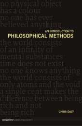 book An Introduction to Philosophical Methods