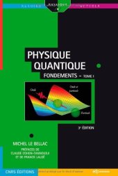 book Physique quantique : Tome 1, Fondements