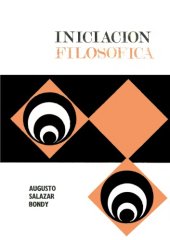 book Iniciación filosófica: Curso universitario