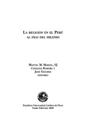 book La religión en el Perú al filo del milenio