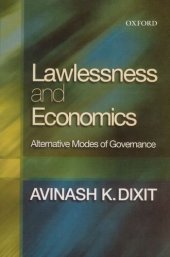 book Lawlessness and Economics  Alternative Modes of Governance