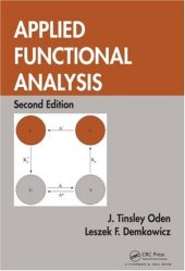 book Applied Functional Analysis