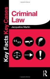 book Criminal Law