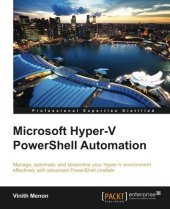 book Microsoft Hyper-V PowerShell Automation