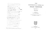 book The Mathematical Papers of Isaac Newton, 1684-1691