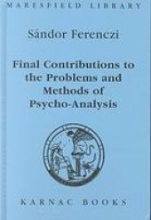 book Final contributions to the problems and methods of psycho-analysis