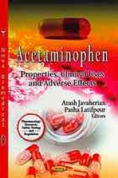 book Acetaminophen : properties, clinical uses and adverse effects