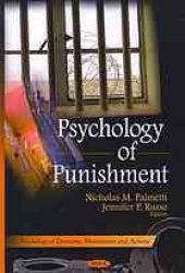 book Psychology of punishment