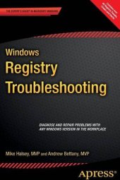 book Windows Registry Troubleshooting