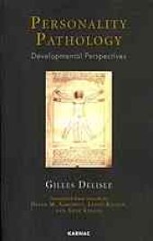 book Personality pathology : developmental perspectives