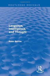 book Language, Intelligence, and Thought