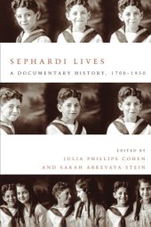 book Sephardi Lives: A Documentary History, 1700–1950