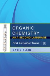 book Organic Chemistry as a Second Language : First Semester Topics