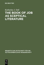 book The Book of Job as Sceptical Literature