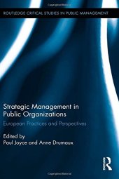 book Strategic Management in Public Organizations: European Practices and Perspectives