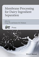 book Membrane Processing for Dairy Ingredient Separation