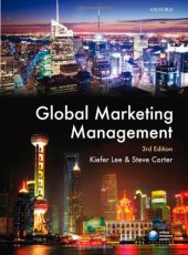 book Global Marketing Management