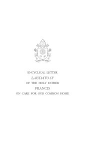 book Encyclical Letter "Laudato Si' (On Care of Our Common Home)"