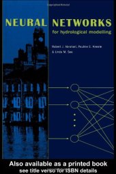 book Neural Networks for Hydrological Modelling