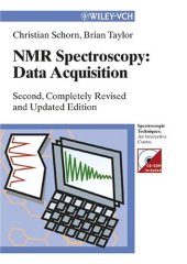 book NMR Spectroscopy: Data Acquisition