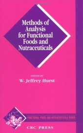 book Methods of Analysis for Functional Foods and Nutraceuticals