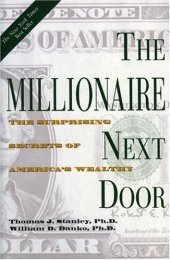 book Millionaire Next Door: The Surprising Secrets of America's Wealthy