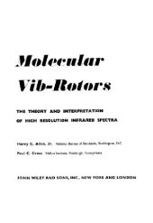 book Molecular Vib-Rotors: the Theory and Interpretation of High Resolution Infrared Spectra