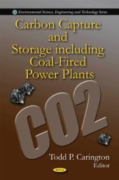 book Carbon Capture and Storage Including Coal-Fired Power Plants