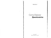 book Como elaborar questionários