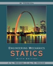 book Engineering Mechanics, Vol. 1: Statics SI Units (Ch1-Ch5)