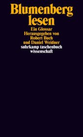 book Blumenberg lesen Ein Glossar