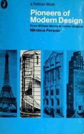 book Pioneers of Modern Design, From William Morris to Walter Gropius