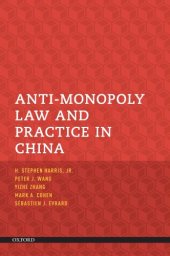 book Anti-Monopoly Law and Practice in China