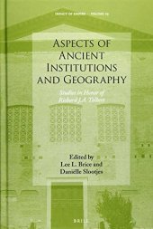 book Aspects of Ancient Institutions and Geography: Studies in Honor of Richard J. A. Talbert