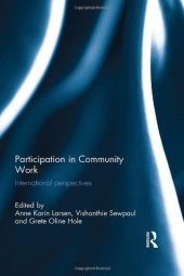 book Participation in Community Work: International Perspectives