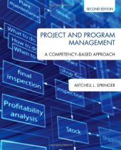 book Project and Program Management: A Competency-Based Approach