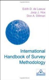 book International Handbook of Survey Methodology