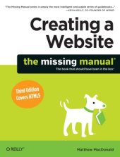 book Creating a Website  The Missing Manual, 3rd Edition