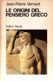 book Le origini del pensiero greco