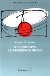 book Il significato dell'esistenza umana