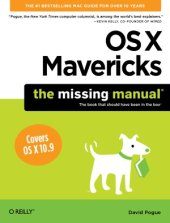 book OS X Mavericks  The Missing Manual