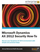 book Microsoft Dynamics AX 2012 Security – How to