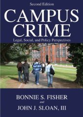 book Campus Crime: Legal, Social, and Policy Perspectives